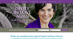 Desktop Screenshot of deeplyinloveagain.com